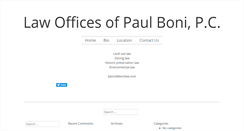 Desktop Screenshot of bonilaw.com