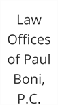 Mobile Screenshot of bonilaw.com
