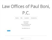 Tablet Screenshot of bonilaw.com